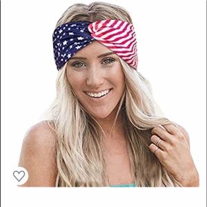 USA Flag three colors 3/$15 Headbands OS Fits All